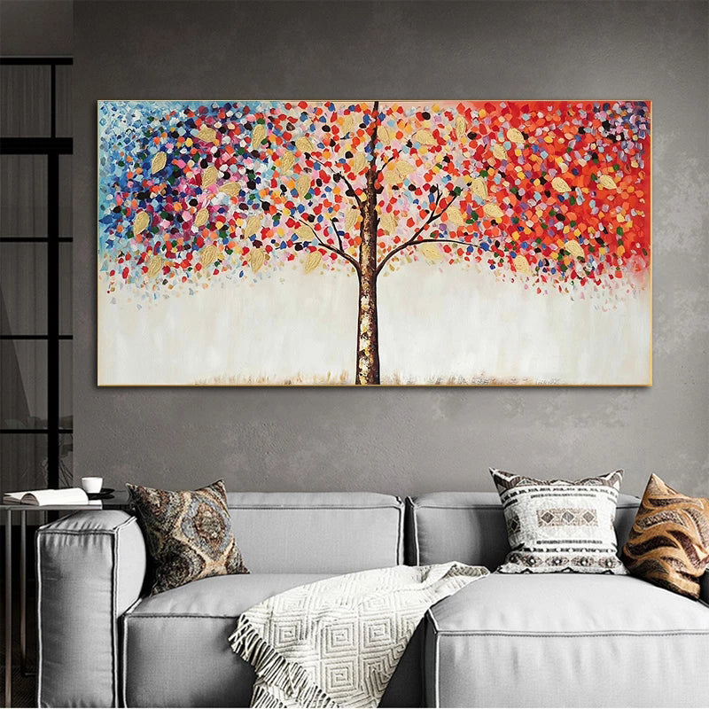 Tableau arbre de vie automne