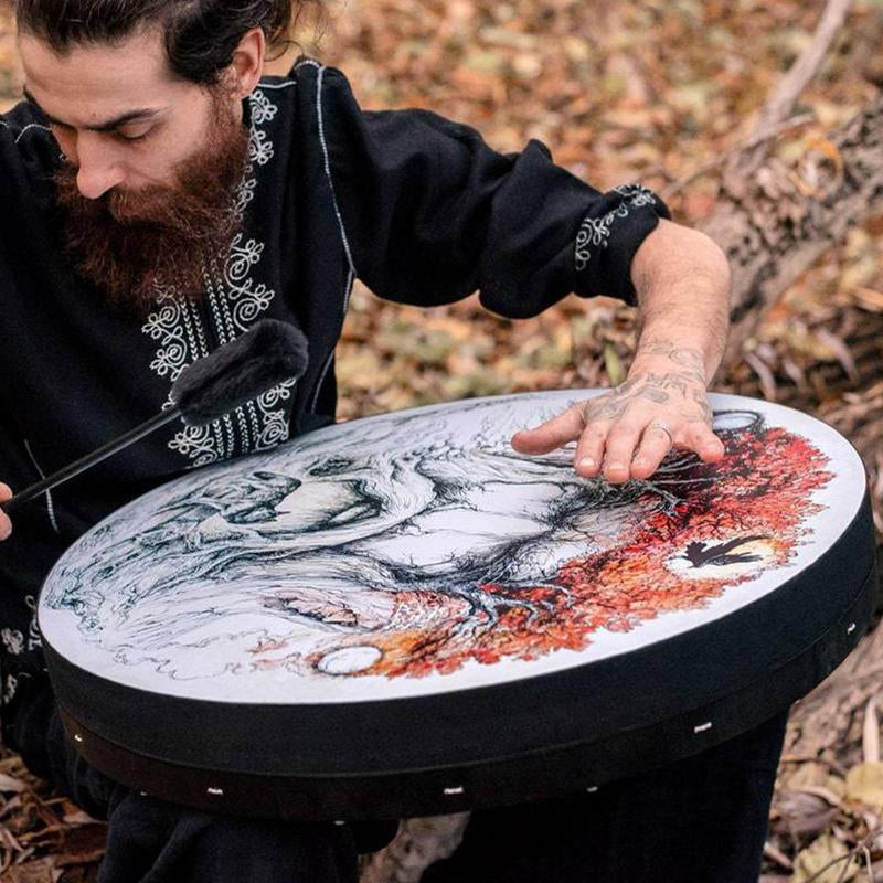 Tambour Chamanique arbre de vie