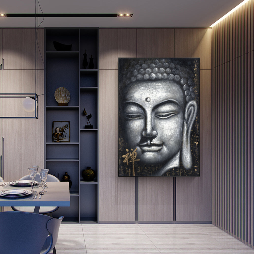 Tableau bouddha Vintage