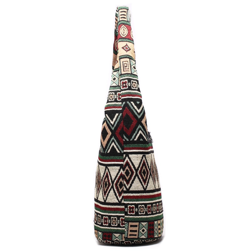 Sac à bandoulière en tissu tissé