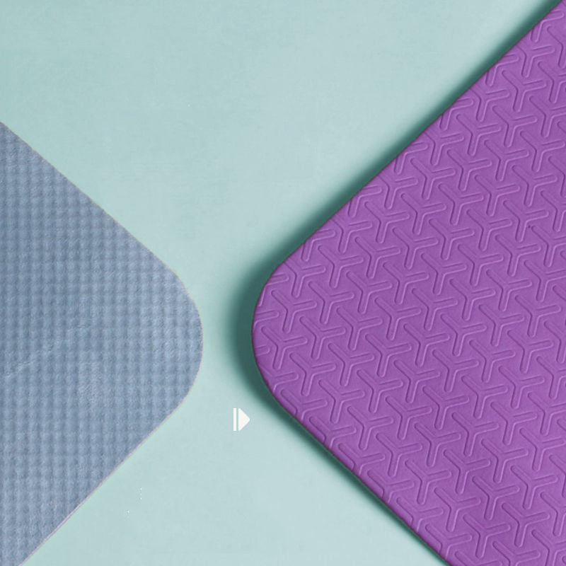 Tapis de Yoga en daim motif spirituelle