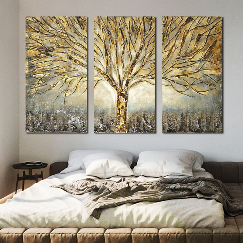 Tableau arbre de vie doré
