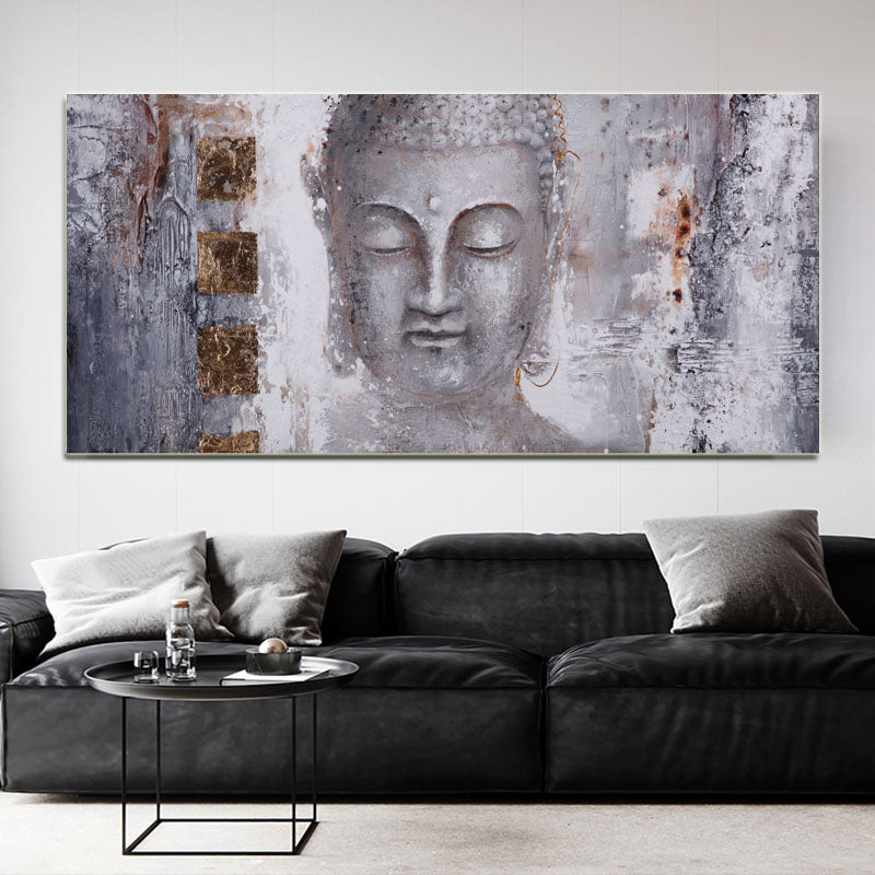 Tableau bouddha en phase de réflexion