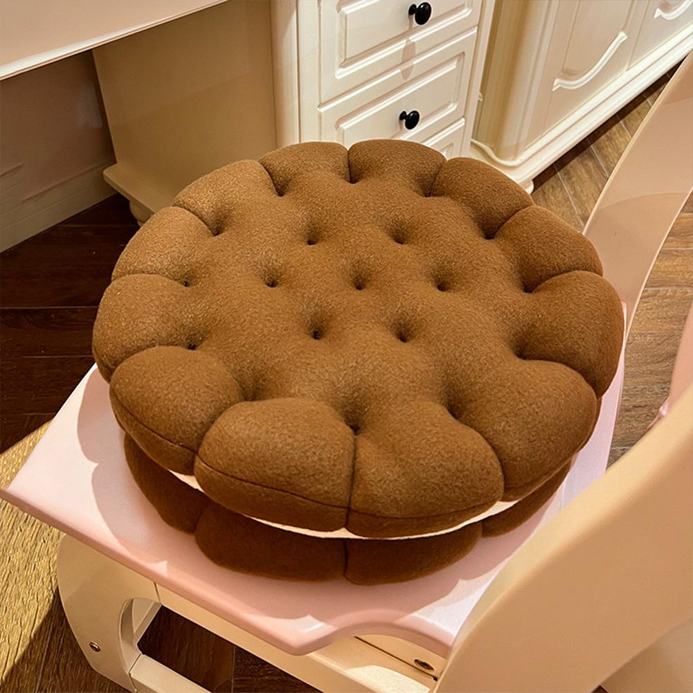 Coussin meditation biscuit