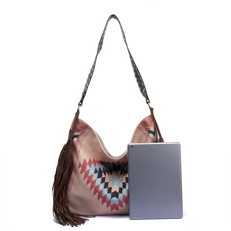 Sac à bandoulière femme style plage