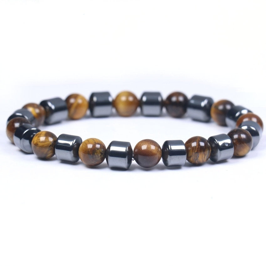 Bracelet œil de tigre avec énergie de guérison