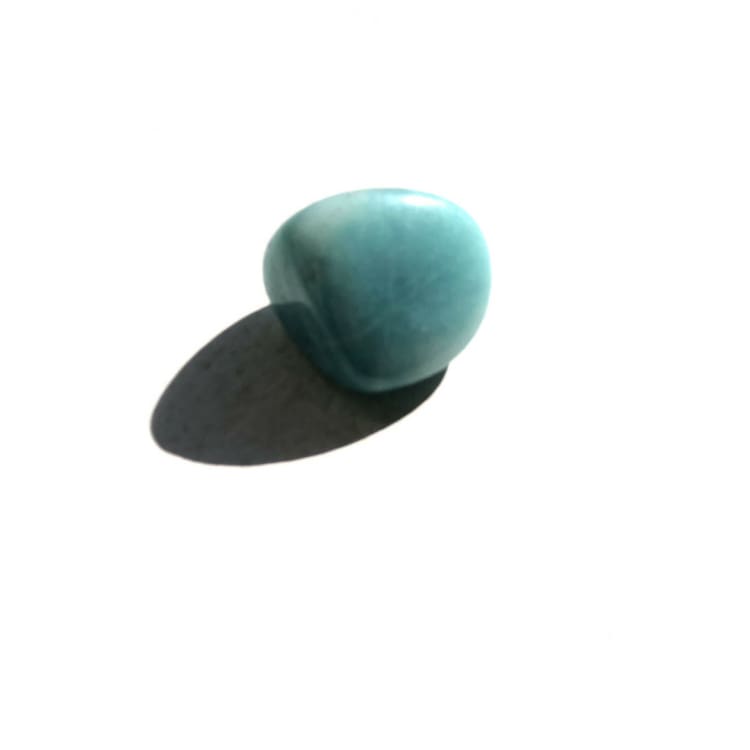 Amazonite roulée - pierre déco