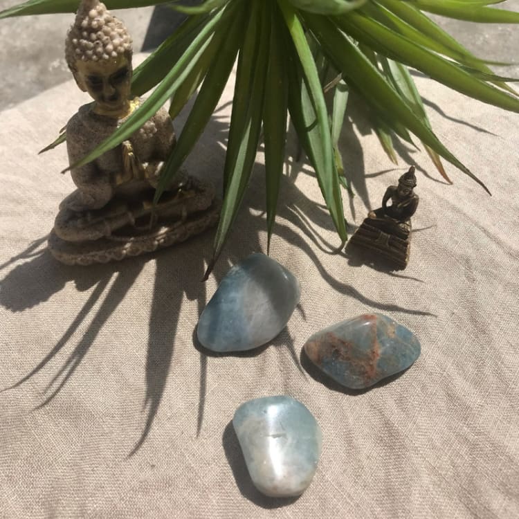 Pierre Amazonite roulée - pierre