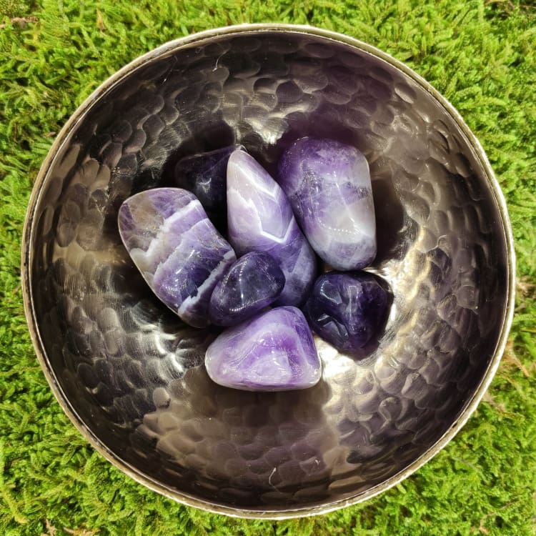 Améthyste roulée - pierre