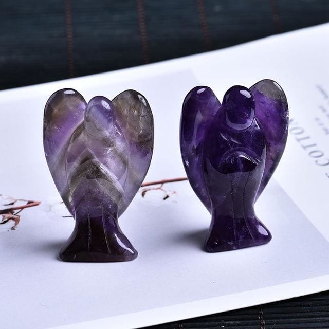 Ange Litho - Ange Améthyste / 50x30x18 mm