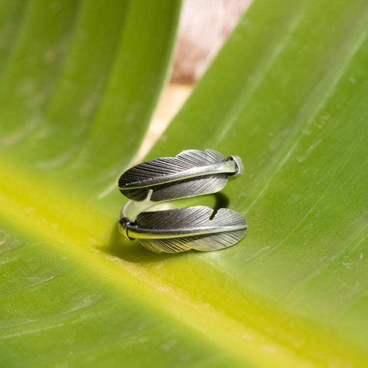 Anneau « Plume Angélique » - Bague