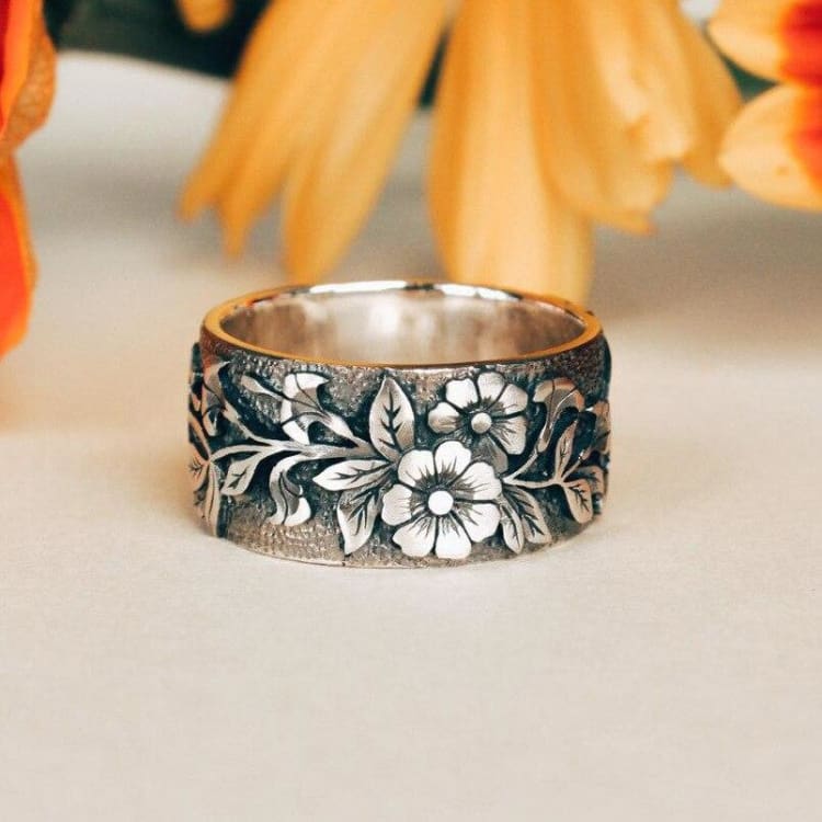 Anneau de la ’Fleur de Pensée’ - bague
