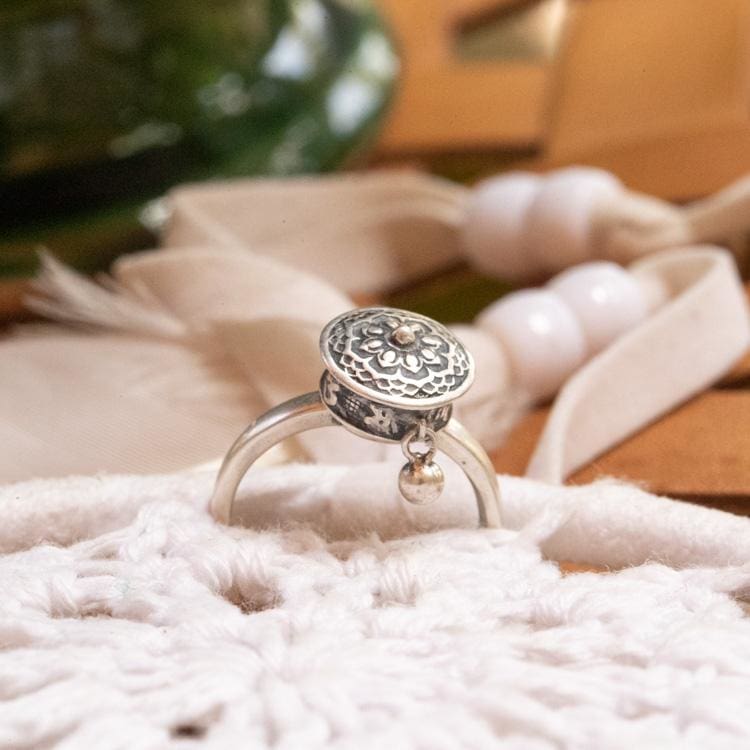 Anneau de la prière du Lotus - Bague