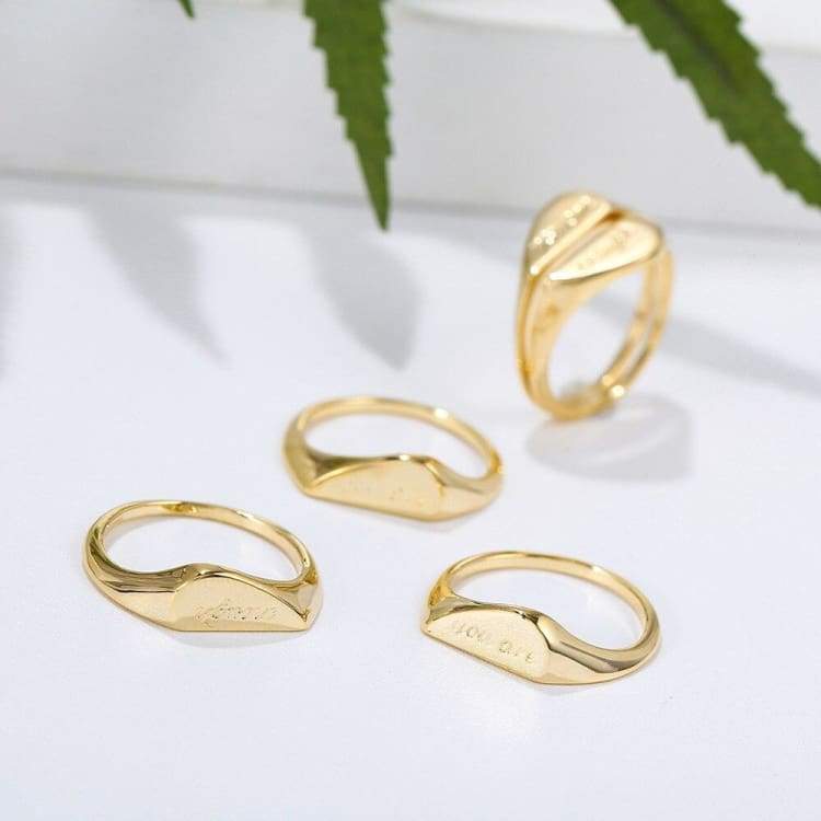 Anneau double du cycle éternelle.