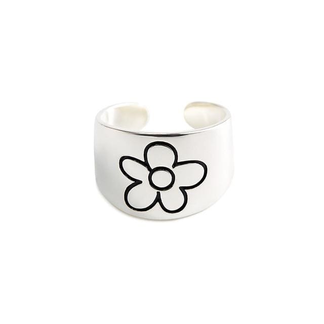 Anneau ’Paquerette’ Inspiration de la Nature - anneau Argent