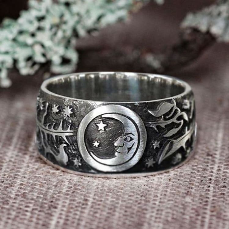 Anneau ’Sun and Stars’ - Bague anneau