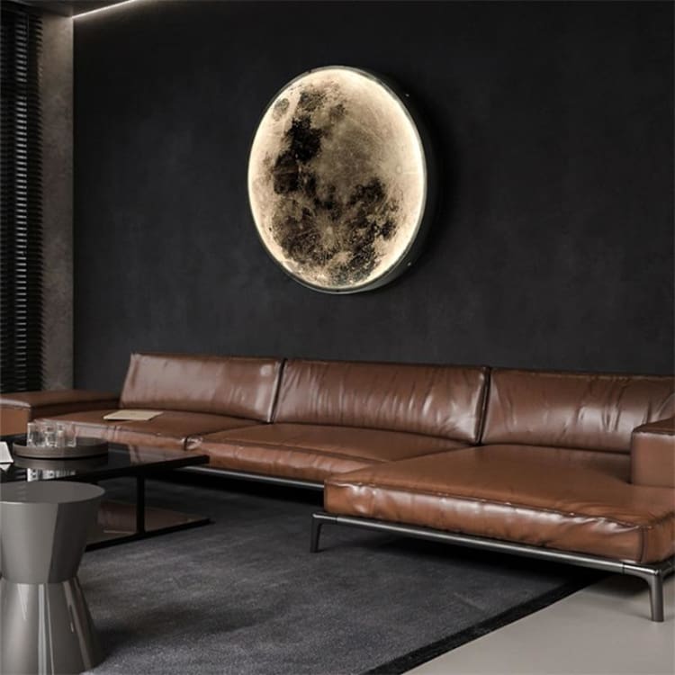 Applique murale lunaire ’ la tête dans les Etoiles ’