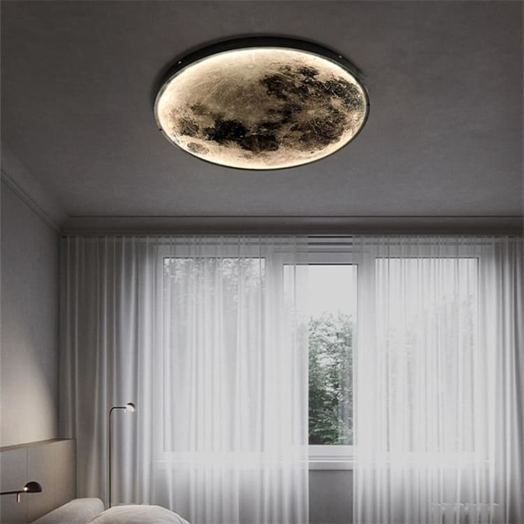 Applique murale lunaire ’ la tête dans les Etoiles ’