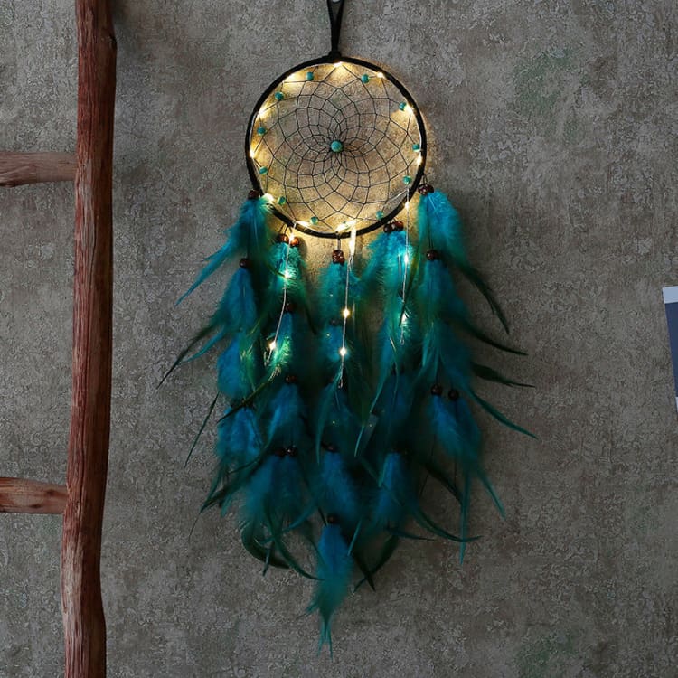 Attrape rêves avec lumière - Avec lumière - Décoration
