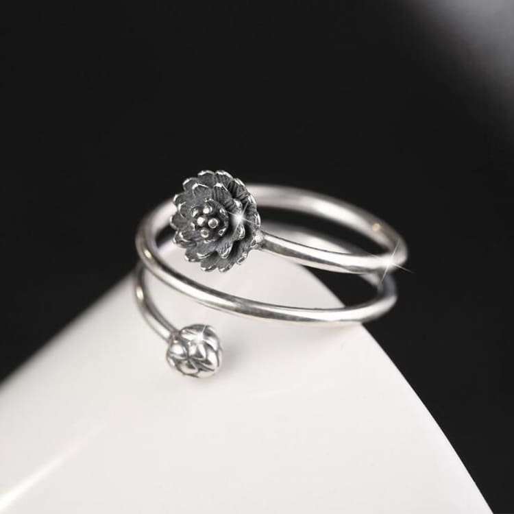 Bague de l’Epanouissement du Lotus - Bague du Lotus