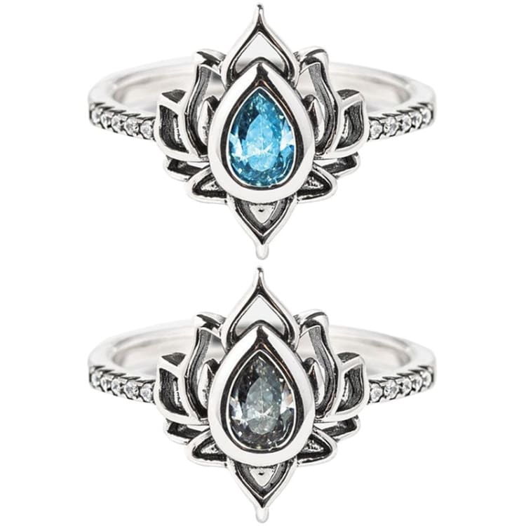 Bague Vintage Fleur de Lotus