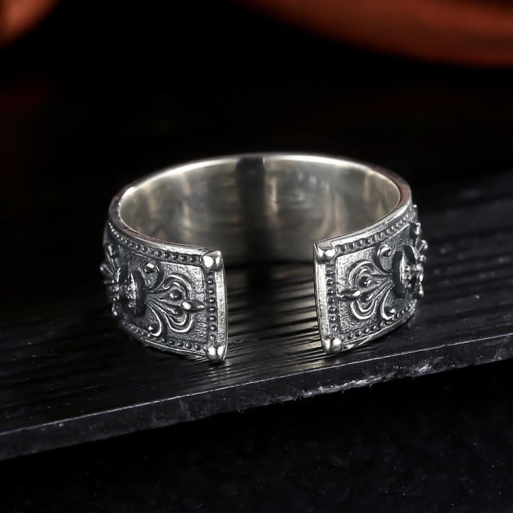 Bague en argent du sixième mantra - Bague en Argent mantra