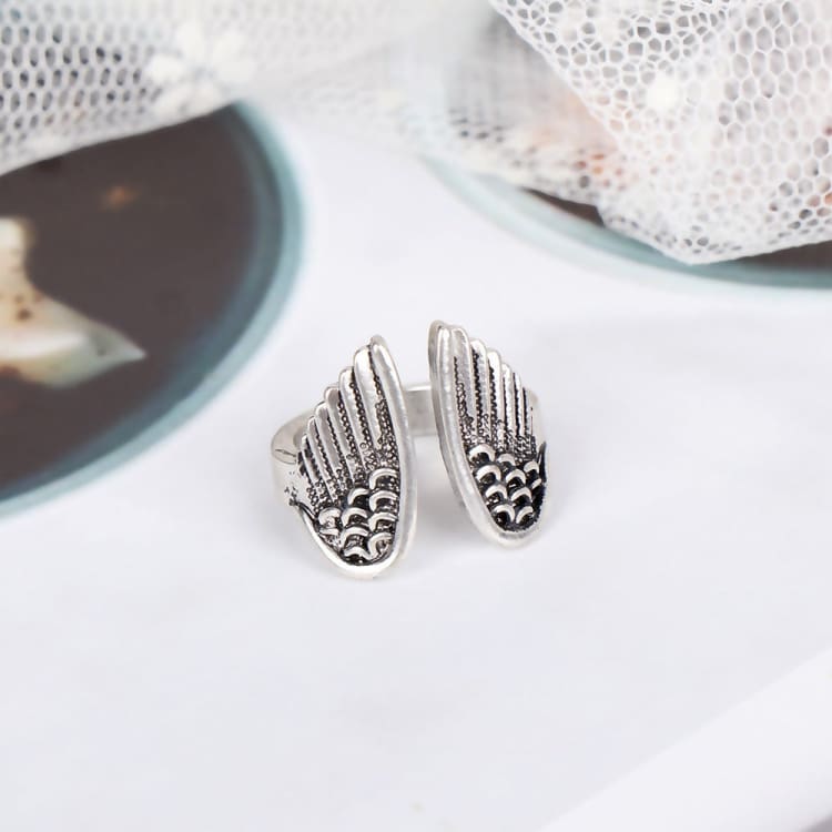 Bague en Argent ’Aile d’Ange ’