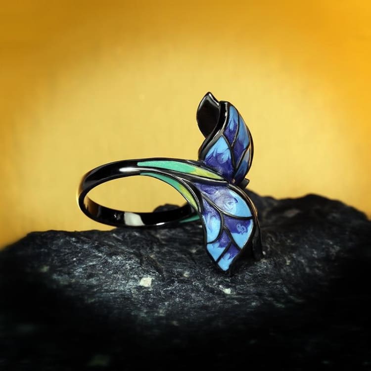 Bague ’L’envol du papillon’ - anneau