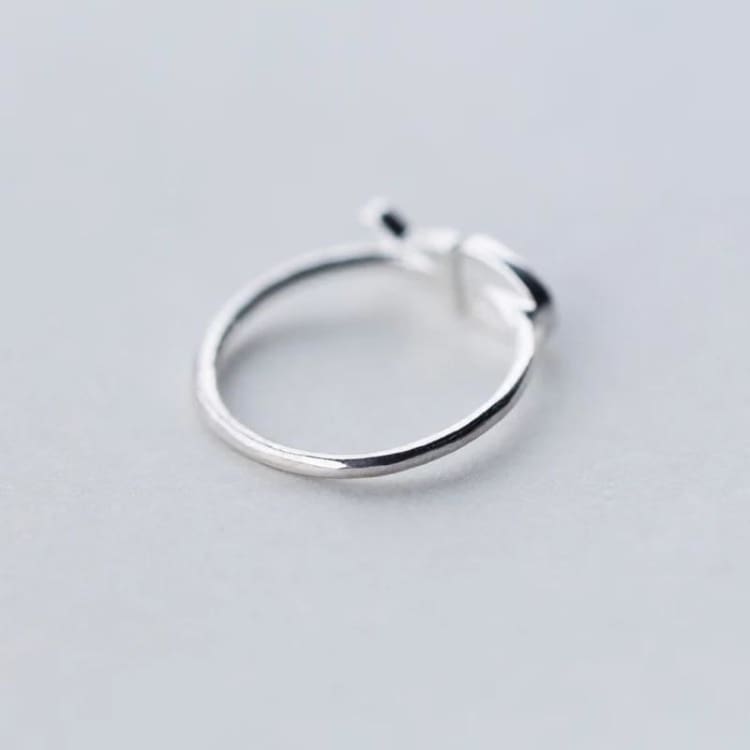 Bague poisson bleu en argent sterling 925 - bague