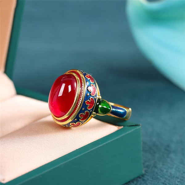 Bague Fantaisie Vintage Taille 53 - Style Rétro Unique