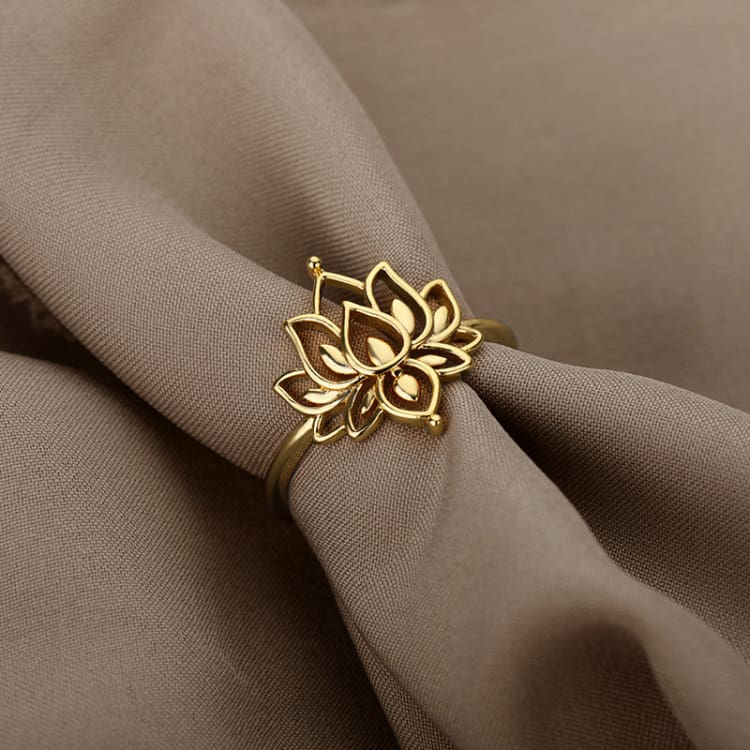 Bague Vintage inspiration du Lotus