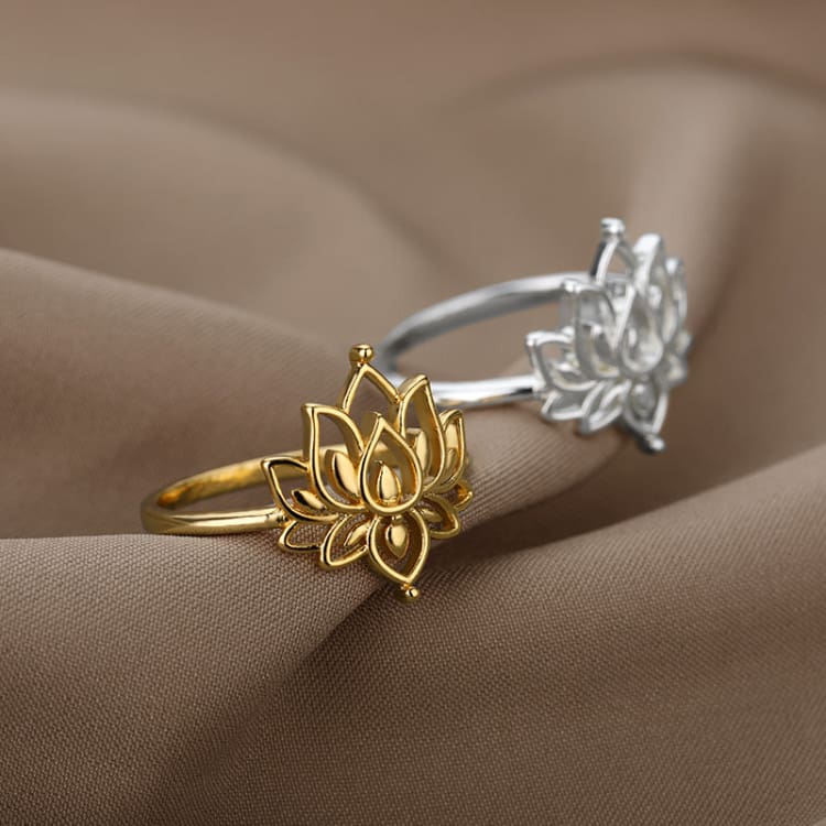 Bague Vintage inspiration du Lotus