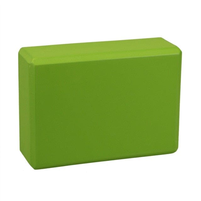 Blocs de Yoga en mousse EVA - Vert