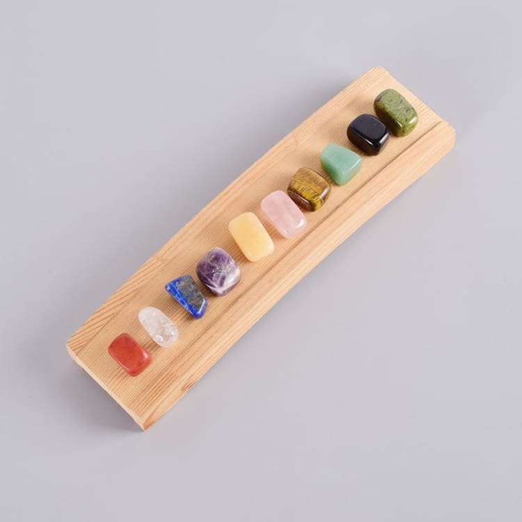 Boîte de 10 pierres à offrir - décoration zen