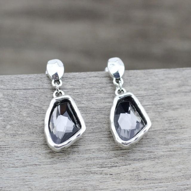 Boucle d’oreille de concentration émotionnelle - Noir - Boucles d’Oreilles
