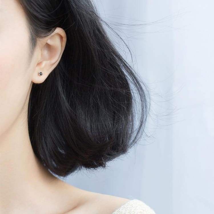 Boucle d’oreille ’Réveil du printemps’ fleur de lotus - Argent Sterling 925 - Boucles d’Oreilles