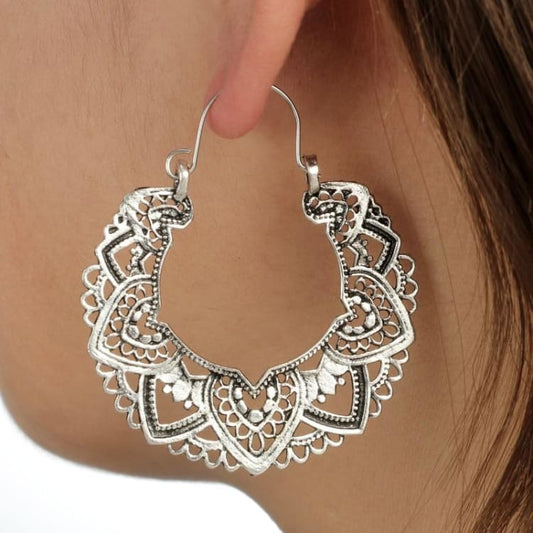 Boucles d’Oreille Fleur de Lotus - boucles d’oreille