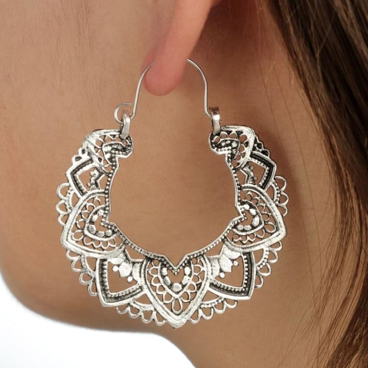 Boucles d’Oreille Fleur de Lotus - boucles d’oreille