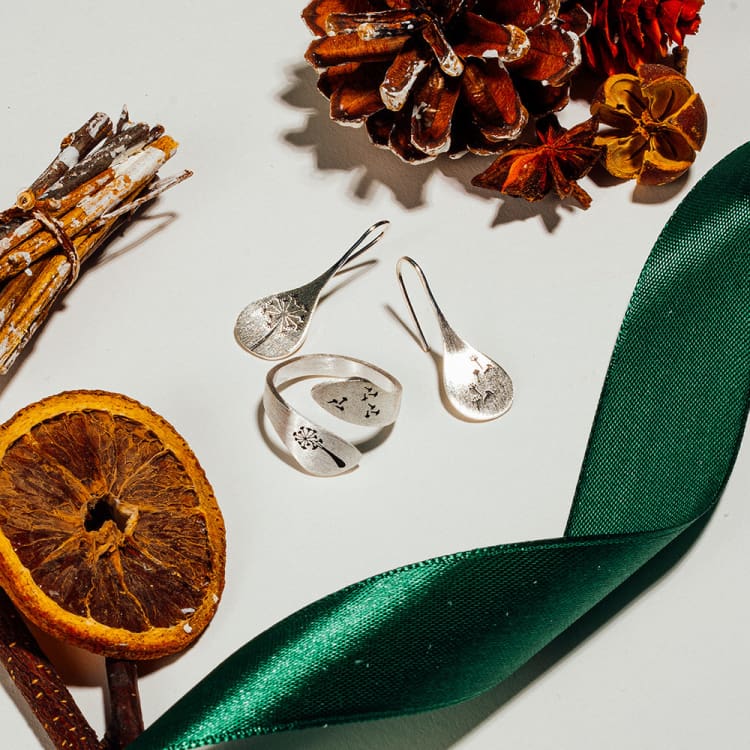 Boucles d’Oreille Inspiration de la Nature - Boucles d’Oreilles Image