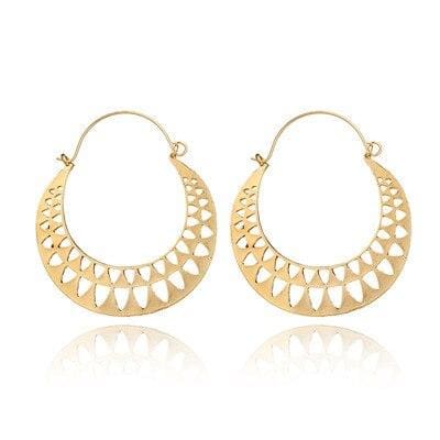 Boucles d’oreille ’Inspiration Egypte’ - Doré - Boucles d’Oreilles
