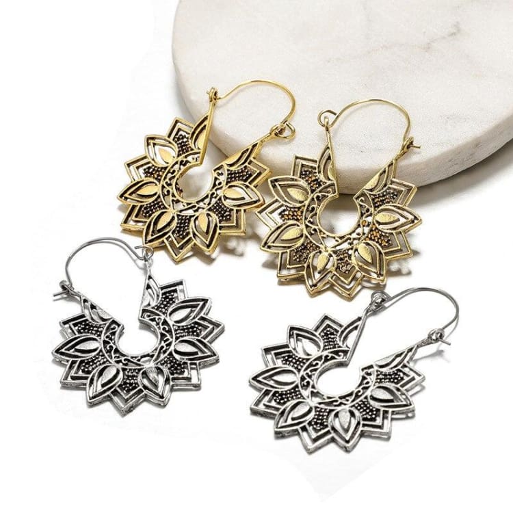 Boucles d’oreille ’Inspiration Mandala’ - Boucles d’Oreilles