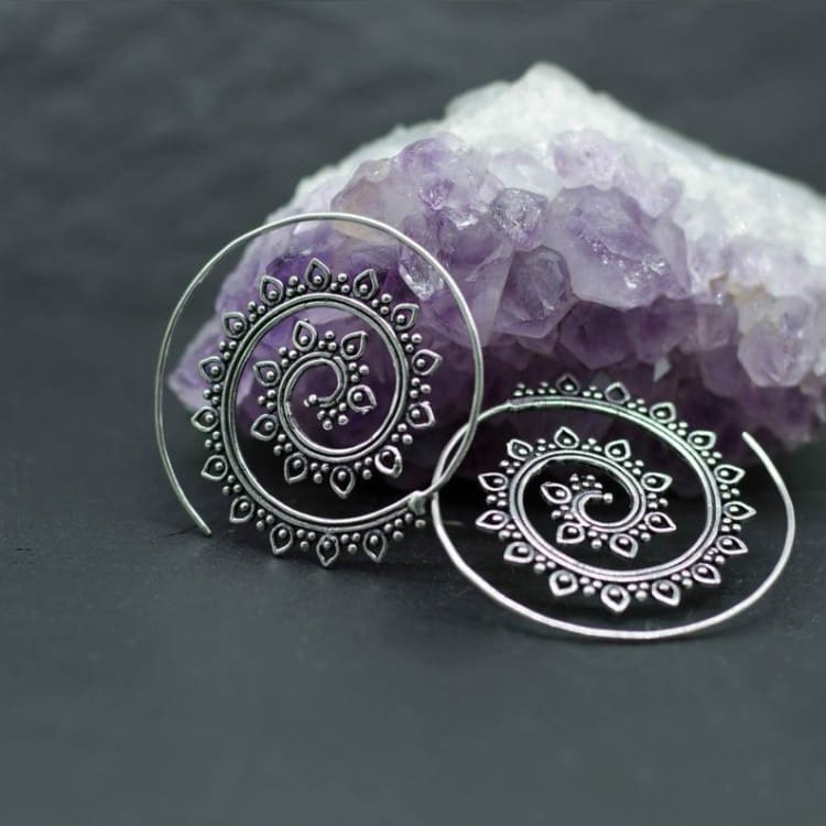 Boucles d’oreille ’Spirale’ - Boucles d’Oreilles