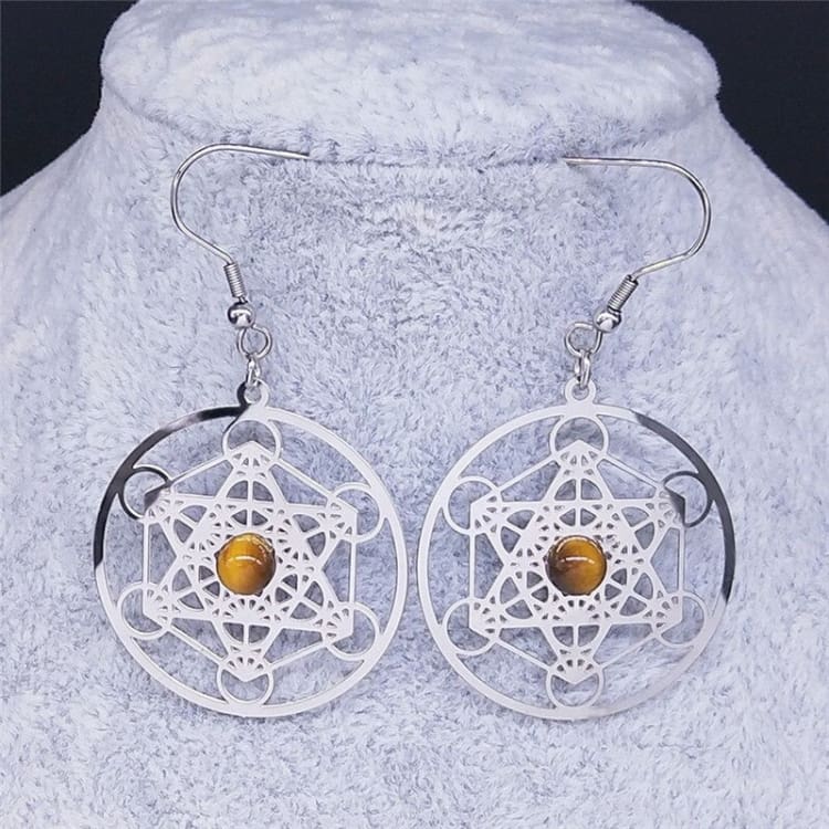 Boucles d’oreilles bohèmes Metatron