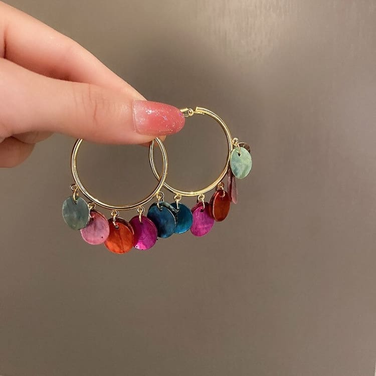 Boucles d’oreilles bohémiennes