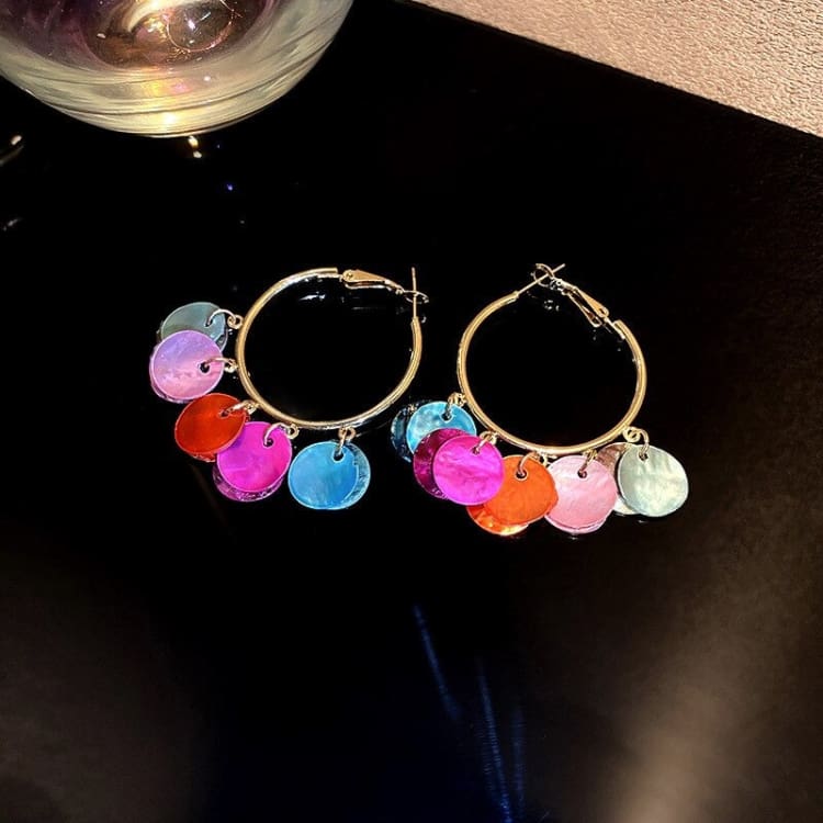 Boucles d’oreilles bohémiennes
