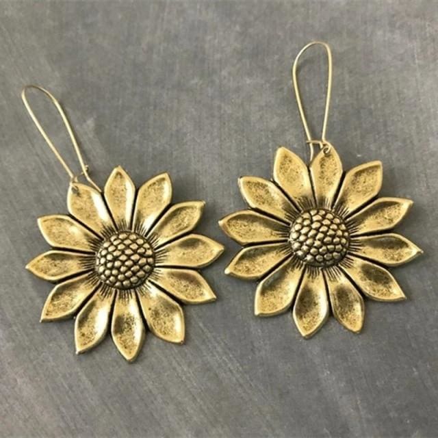 Boucles d’oreilles de Clytia - Doré - Boucles d’Oreilles