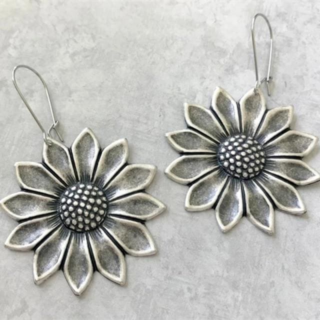 Boucles d’oreilles de Clytia - Argenté - Boucles d’Oreilles