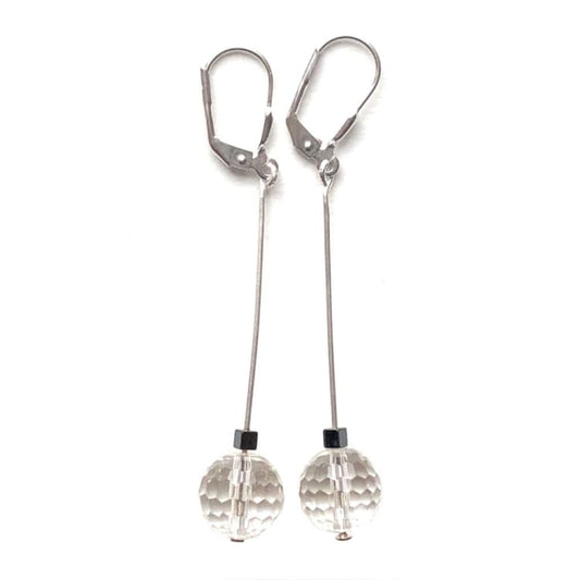 Boucles d’oreilles en Quartz et Argent - Boucles d’Oreilles