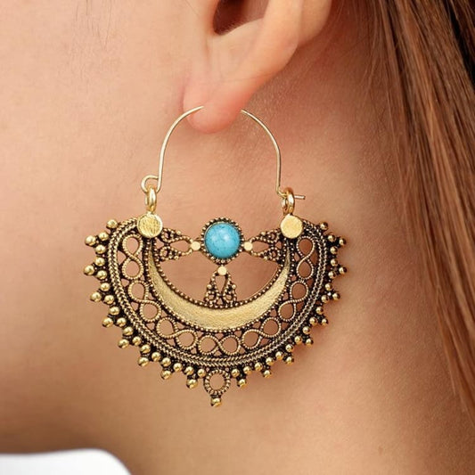 Boucles d’oreilles Flabellum Egyptien - boucle d’oreille
