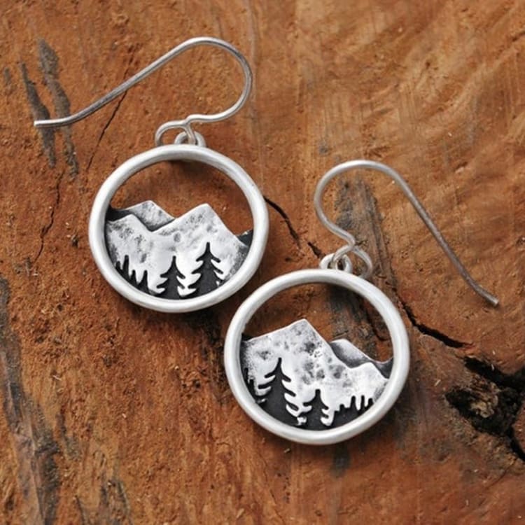 Boucles d’oreilles inspiration de la Nature - Boucles d’Oreilles Image